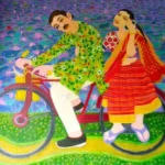 Couple on Cycle