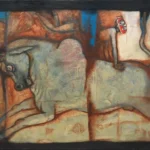 The raged bull and the masked man