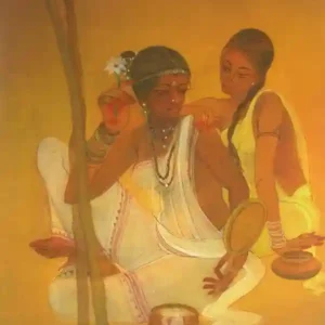 stuti laha oil paintig