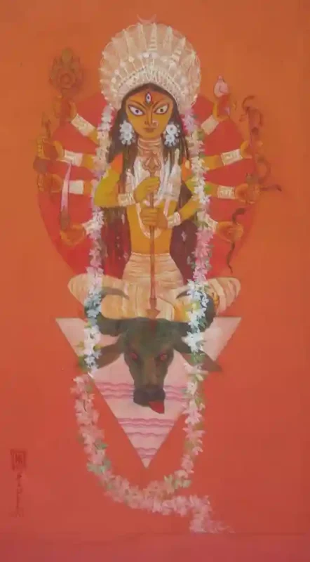 stuti laha oil paintig